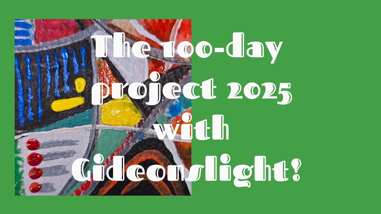 Day 49 of my 100-day art project challenge! - YouTube
