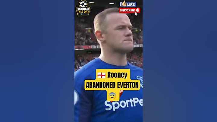 Rooney's Everton Exit #rooney #manutd #everton #premierleague #soccer #ronaldo #messi #viralshorts