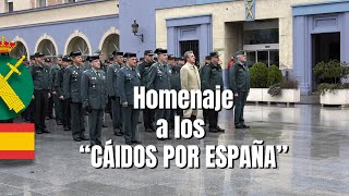 Comandancias de toda España rinden homenaje a todos los Caídos por la Patria