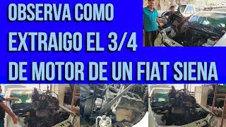 Tutorial de desmontaje de motor Fiat Siena: Paso a paso by TALLER JAJI 364 views 1 month ago 15 minutes