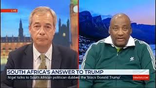 President Gayton Mckenzie. aka South Africas Donald Trump