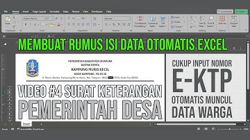 Cara Mudah Membuat Surat Keterangan Usaha Desa dengan Excel Otomatis | Panduan Lengkap (Part 4)