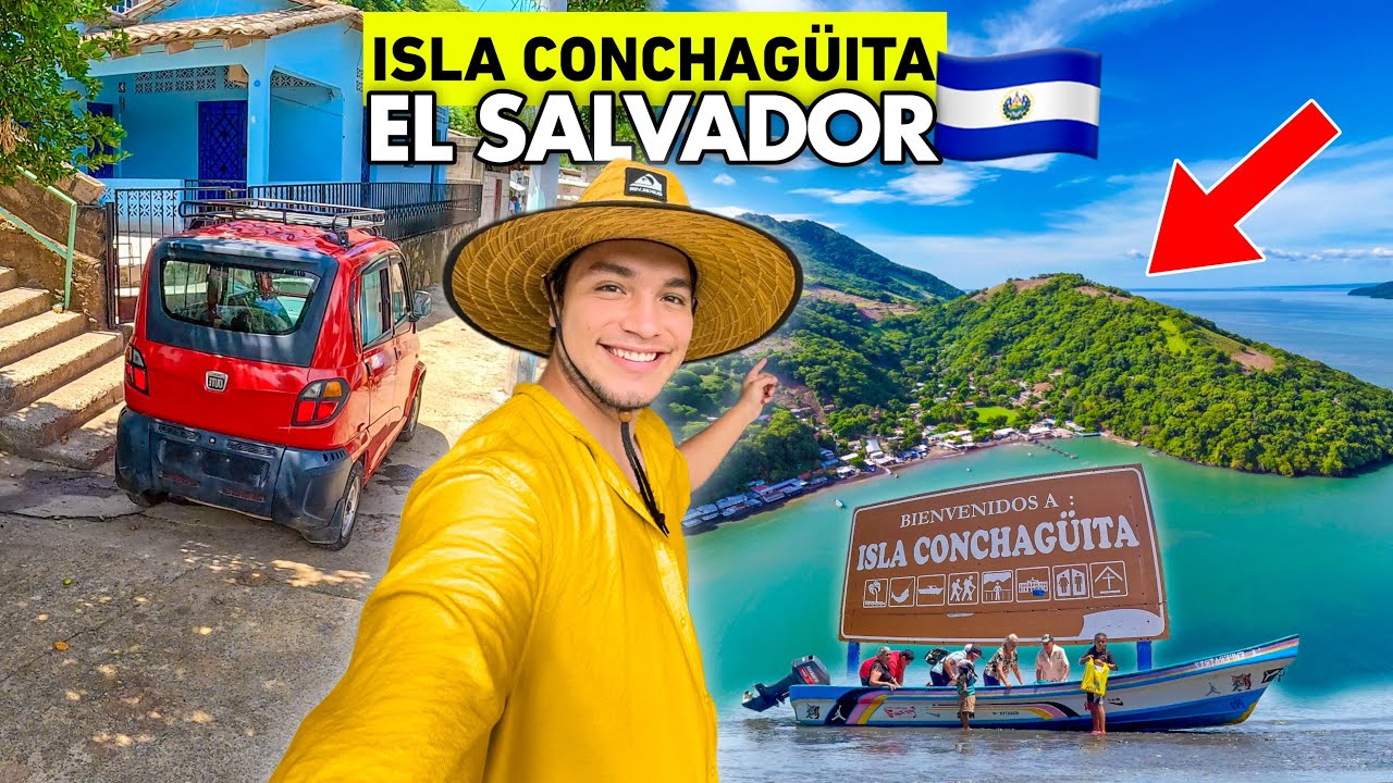 Así es la VIDA en una ISLA de El Salvador 🇸🇻🏝️ Isla Conchagüita