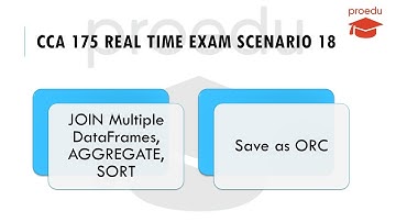 CCA 175 Real Time Exam Scenario 18 | JOIN Multiple DataFrames, AGGREGATE and SORT data| Save as ORC