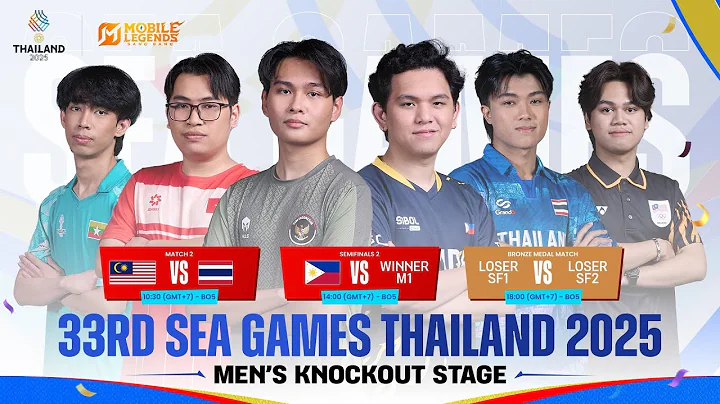 SEA Games 33 Thailand | Men's MLBB Knockout Stage | English