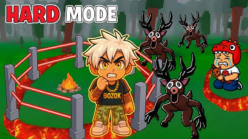 İMKANSIZ MODDA Ormanda 99 GECE HAYATTA KALDIK 😱 ROBLOX 99 NIGHTS IN FOREST 🌲