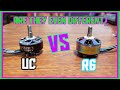 Brotherhobby UC Motor VS R6 (UC 1750KV) Full Review and Comparison.