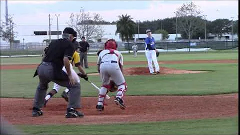 Zack Brundage pitching Sept 1, 2015