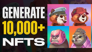 How To Auto Generate Your NFTs - Tutorial For Beginners (2024)