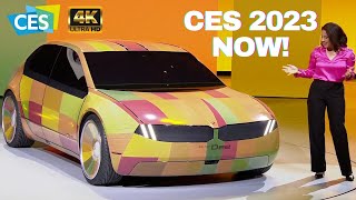 CES 2023 Las Vegas. Exhibitor Booth tours and highlights in 4K, Day 1