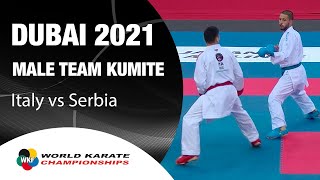 GOLD MEDAL. Italy vs Serbia (Part 1) - 2021 World Championships | WORLD KARATE FEDERATION