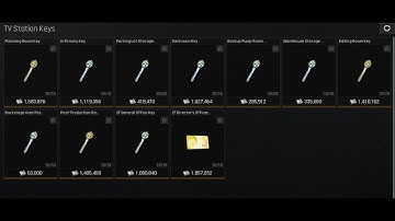 All TV Station Keys | Arena Breakout Infinite