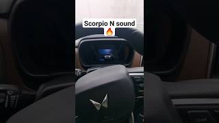 🔥🔥 The SCORPIO N legendary welcome sound activated 🔥👍 #shorts