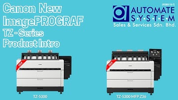 Canon imagePROGRAF TZ Series TZ5300 | TZ5300 MFP Z36 Scanner | Production CAD Series