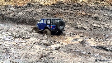 Axial SCX10 Jeep Wrangler Unlimited Rubicon | Ultimate Mud Bog