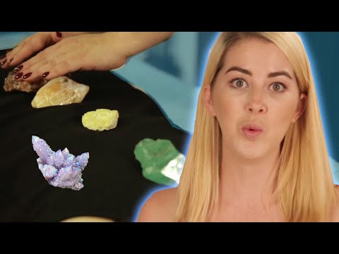 Women Try Crystal Healing For Chronic Pain
