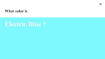 Electric Blue color #7df9ff hex color - Blue color - Warm color 7df9ff