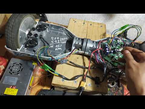 Video mạch điểu kiển bánh xe cân bằng, bánh xr đạp điện có... - youtube