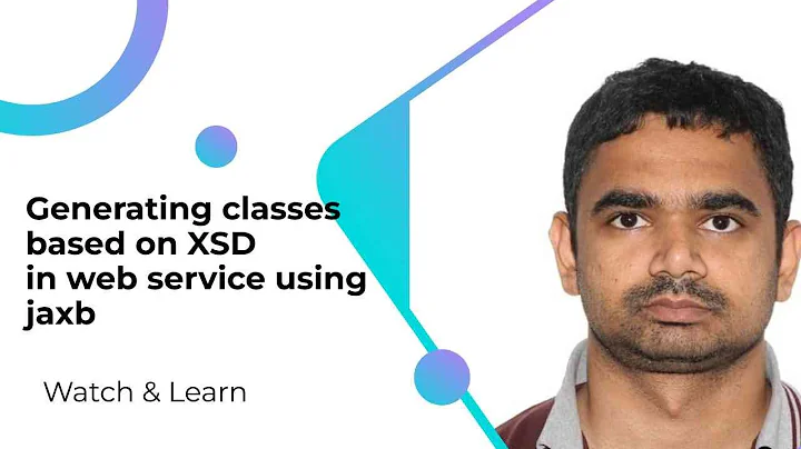 Generating classes based on XSD in web service using jaxb
