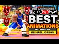 GLITCHED BEST ANIMATIONS for Every BUILD in NBA2K25 (BEST JUMPSHOTS, LAYUPS, DUNKS & DRIBBLE MOVES