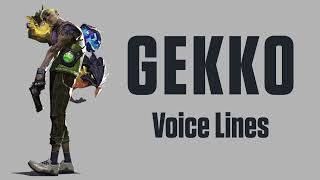 Gekko Voicelines [Valorant/EN]