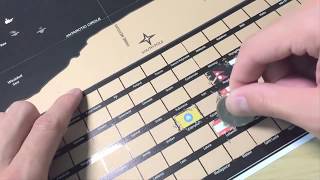 World Map With Scratch Off Visual Layer for travelers