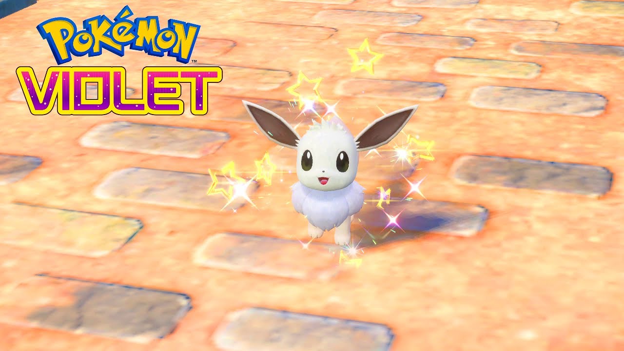 The EASIEST way to get a shiny eevee in scarlet and violet