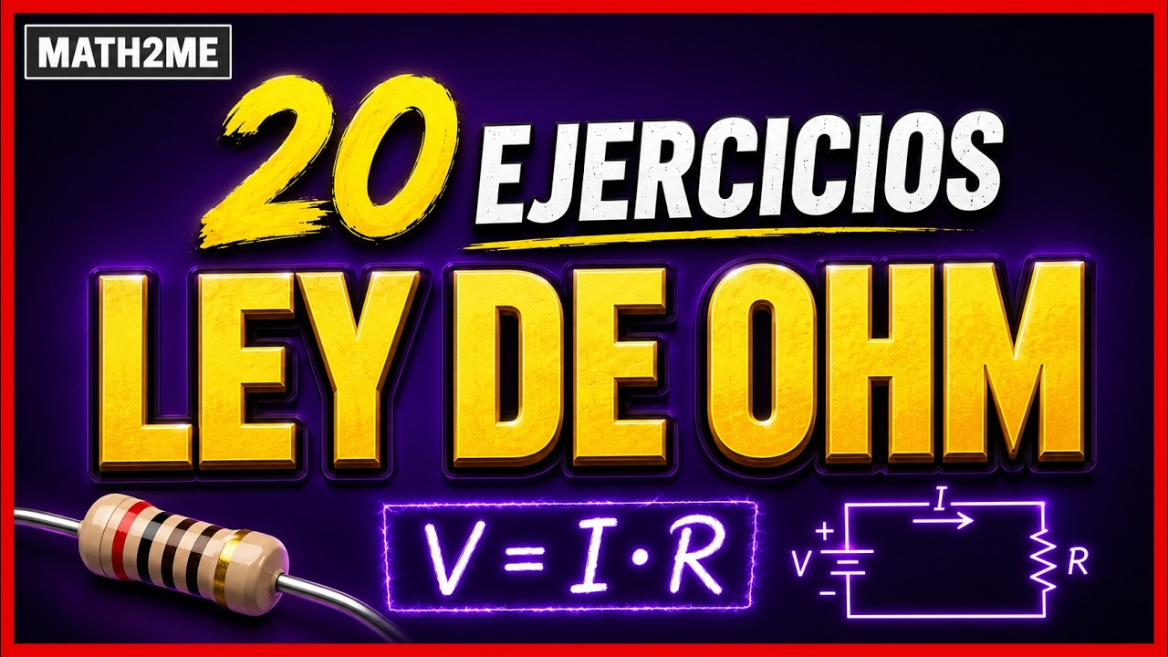 Aprende desde cero la LEY de OHM | 20 ejercicios  |  Fx-991 CW