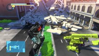 Transformers: Devastation - City of Steel: Scrapper & Hook Fight, Destroy 1st Generator, Nemesis P