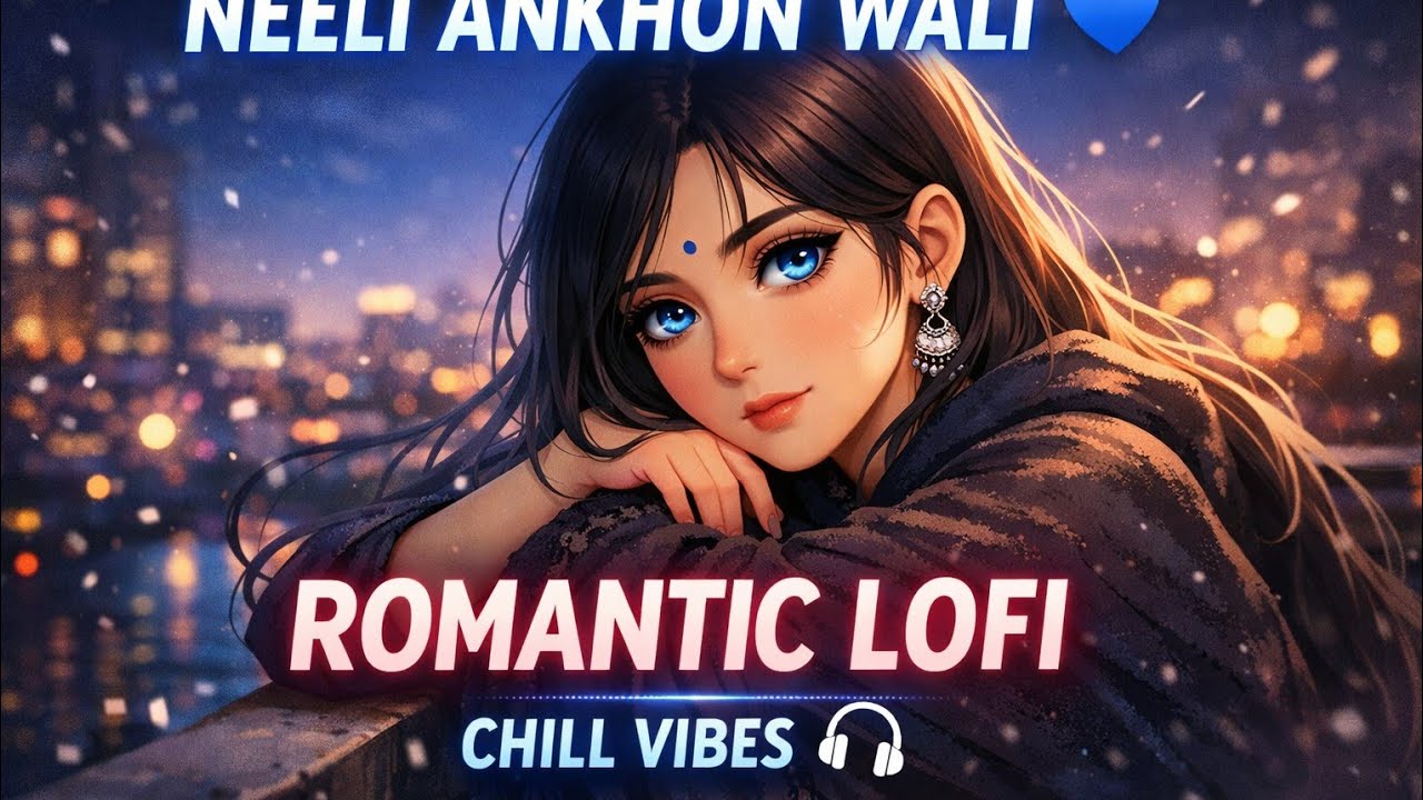 Neeli Ankhon Wali 💙 Lofi Version | Romantic Hindi Lofi Song | Chill Vibes