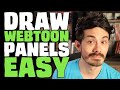 How to Make a Webtoon - Page Panel Layout