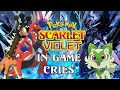 All gen 9 pokemon cries