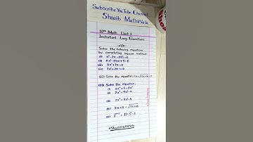 10th Math Unit 1 Guess paper 2025 #shoaibmathwala #10thmaths