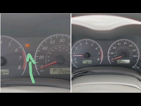 Cómo Apagar Luz De Mantenimiento ( Maint Requ ) en Toyota Corolla 2009 ...