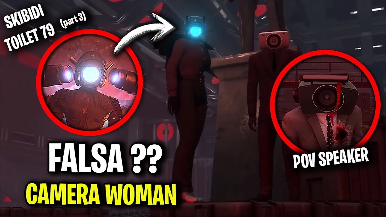 CAMERA WOMAN HA REGRESADO y TITÁN SPEAKERMAN MEJORADO 😱 LO QUE NO VISTE de SKIBIDI TOILET 79 PARTE 3