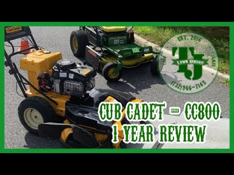 Cub Cadet CC800 - 1 Year Review - YouTube