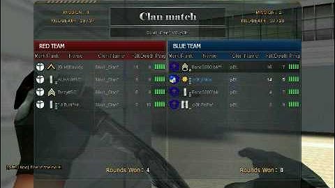 Sudden Attack North America Clan Match: BenzC300.bk