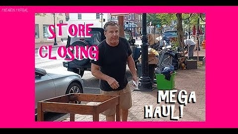 MEGA HAUL!  BEST TRASH PICKING: STORE CLOSED DOWN & LANDLORD WAS THROWING EVERYTHING AWAY!