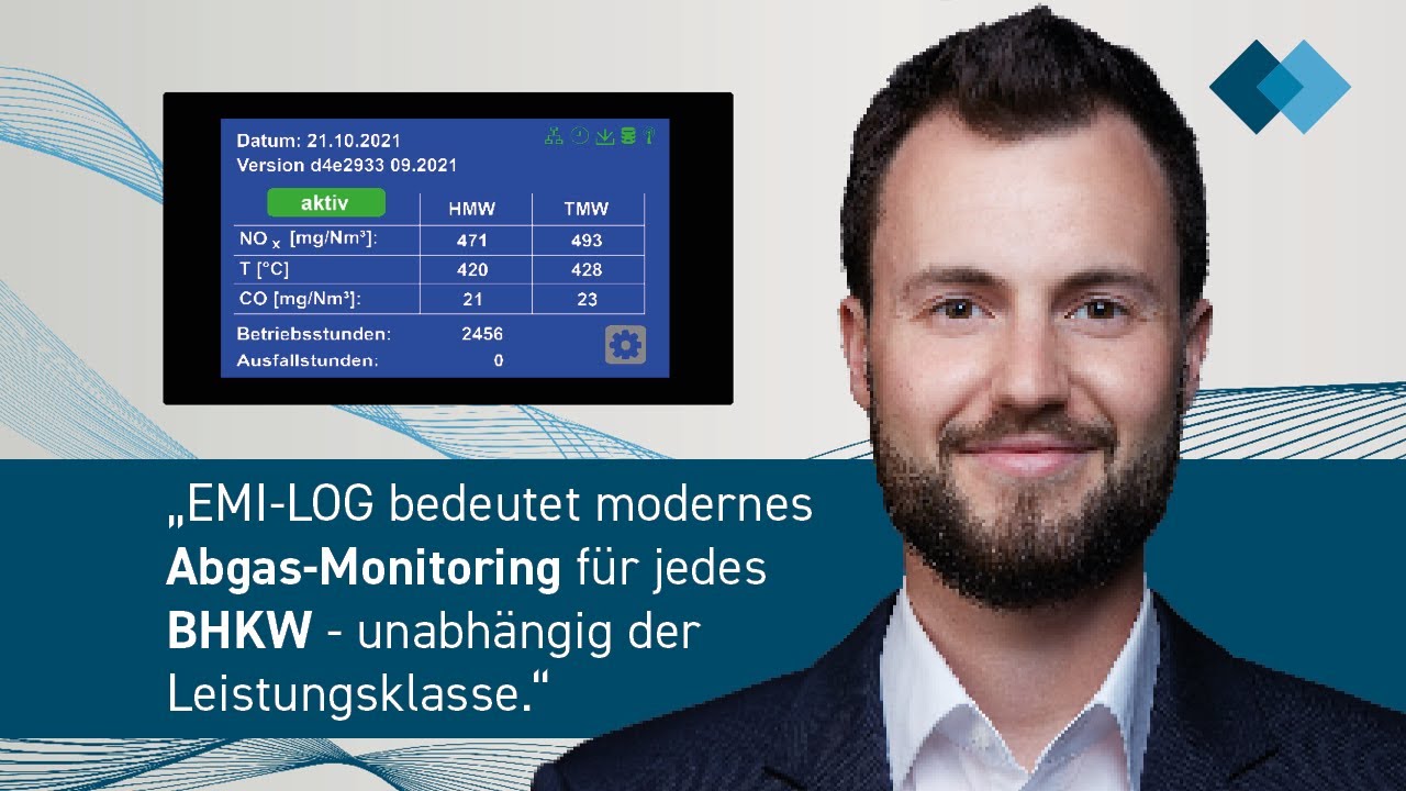EMI-LOG, modernes Abgas-Monitoring für alle BHKWs und Motoren ...