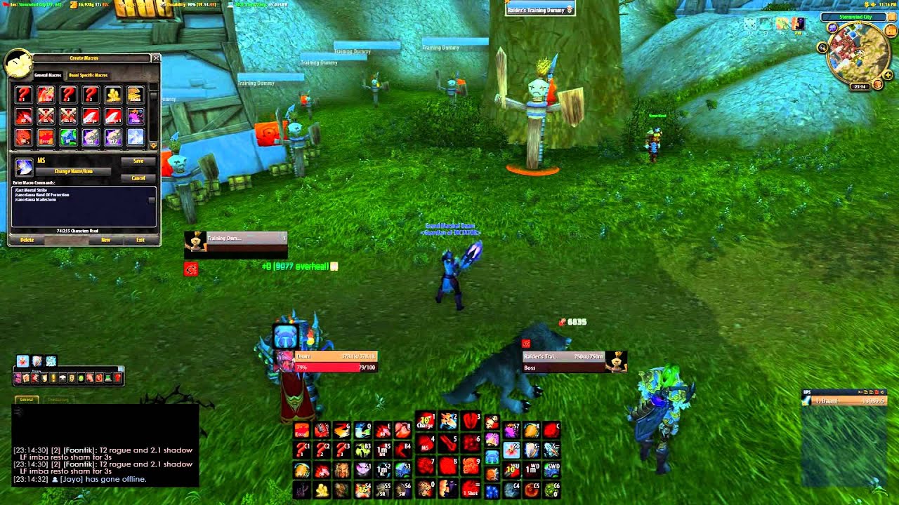 Warrior PvP - 5.1 Arena Macro Guide