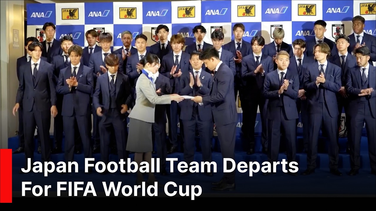 Japan Departs for World Cup as Samurai Blue Begin Final Quest for