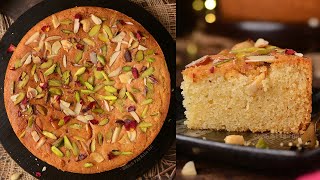 Eggless Mawa Cake Recipe | Parsi Mawa Cake no eggs | How to make mawa cake at home - Diwali special