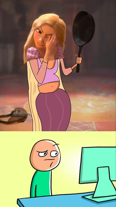 Funny Tangled Rapunzel 😂😂