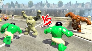 Hulk Vs Abomination Brother - Lego Marvel Superheroes Epic Battle