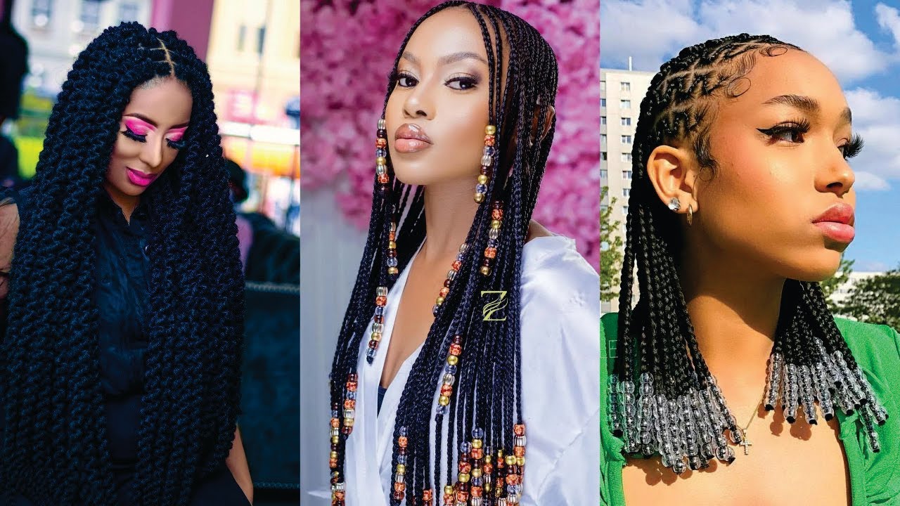 20 Colored Braid Hairstyles You Need to Try in 2023 | All Things Hair US