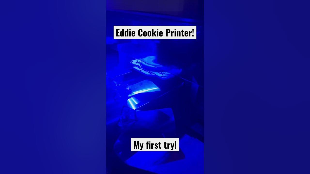 😳 Eddie Cookie Printer just Arrived! Let’s Print Some Cookies! cookies YouTube