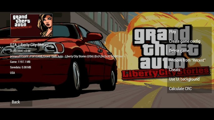 Download Grand Theft Auto: Sindacco Chronicles - PSP Edition for GTA  Liberty City Stories