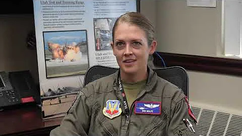USAF F-35 Demonstration Team Pilot Captain Kristin...