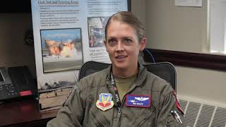 USAF F-35 Demonstration Team Pilot Captain Kristin 'BEO' Wolfe, DPG Women's Equality Day Interview