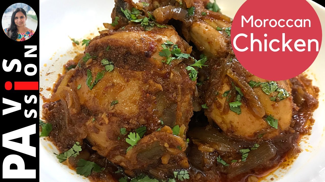 Indian Style Moroccan chicken Recipe | Gordon Ramsay inspired Moroccan Chicken - YouTube